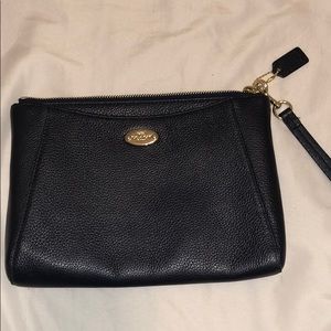 Designer Navy Coach Handbag